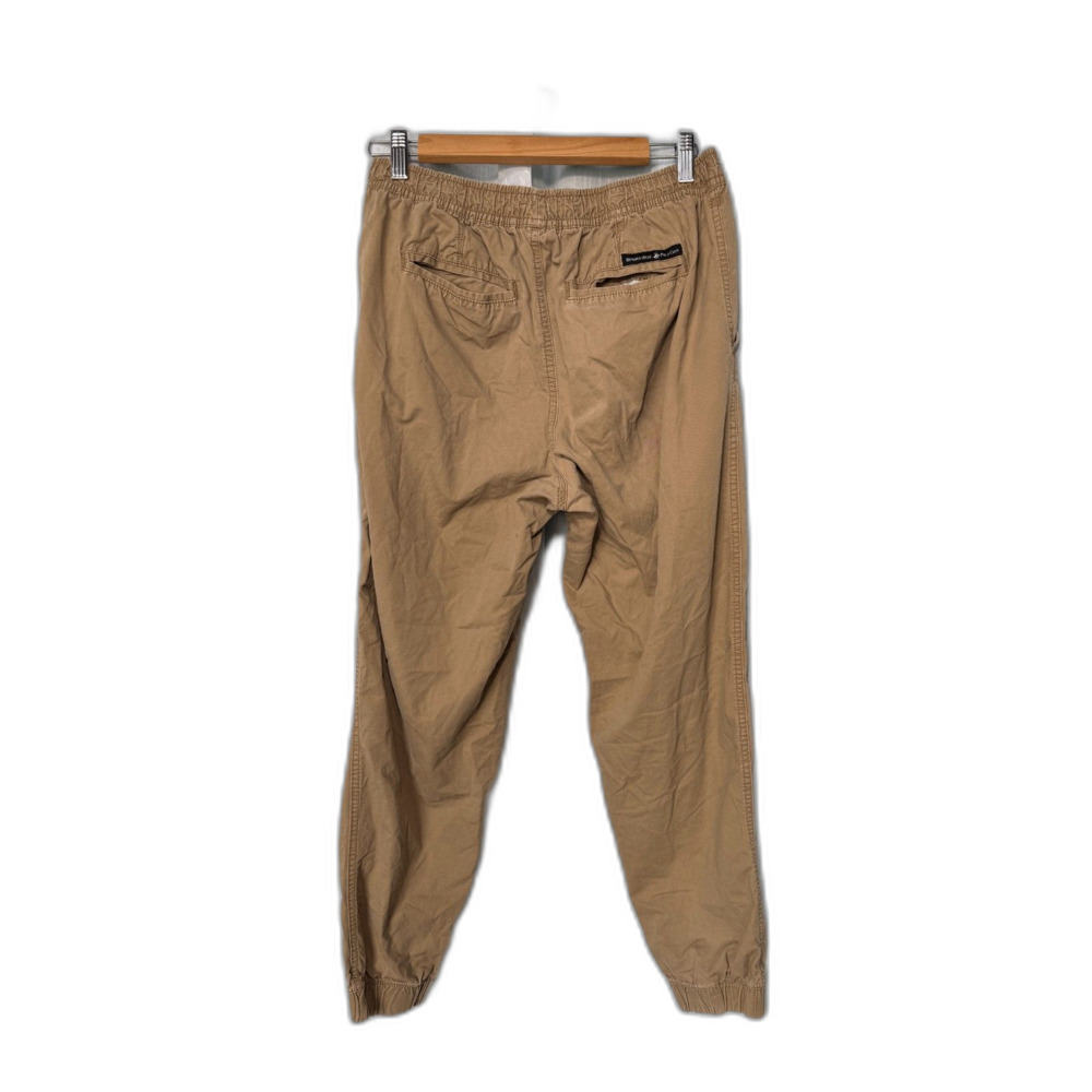 Beverly Hills Polo Club Men's Cotton Twill Joggers Khaki Tan Pants Size M